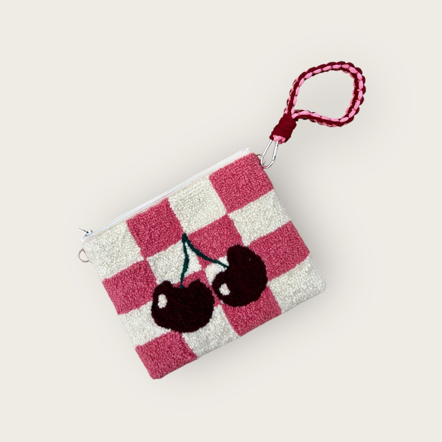 a variation for purse is to replace cross body strap with macrame wristlet