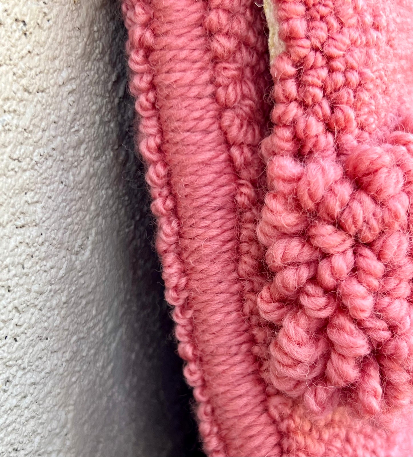 Pink Clutch with Frill