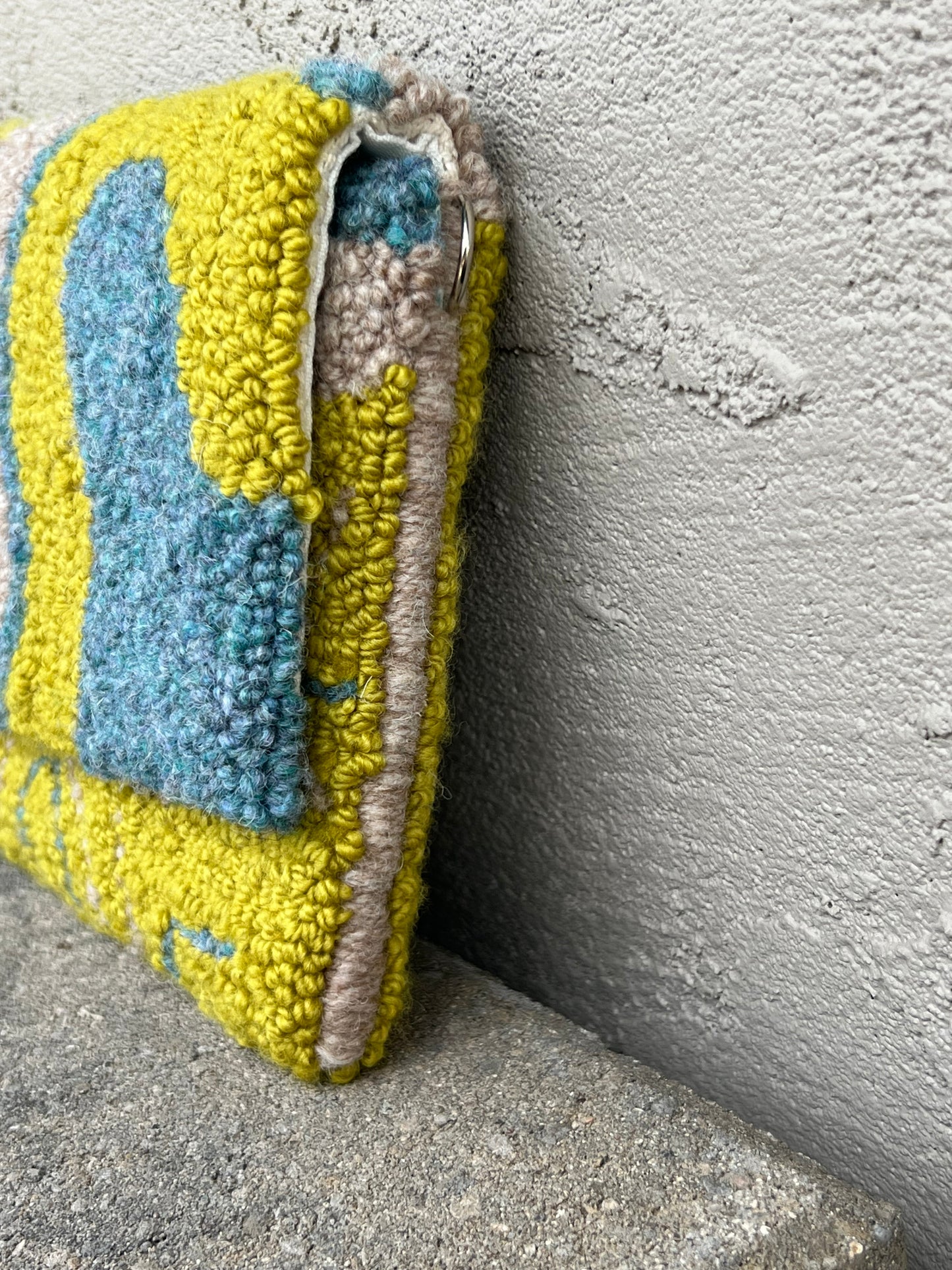 Green and Turquoise Clutch
