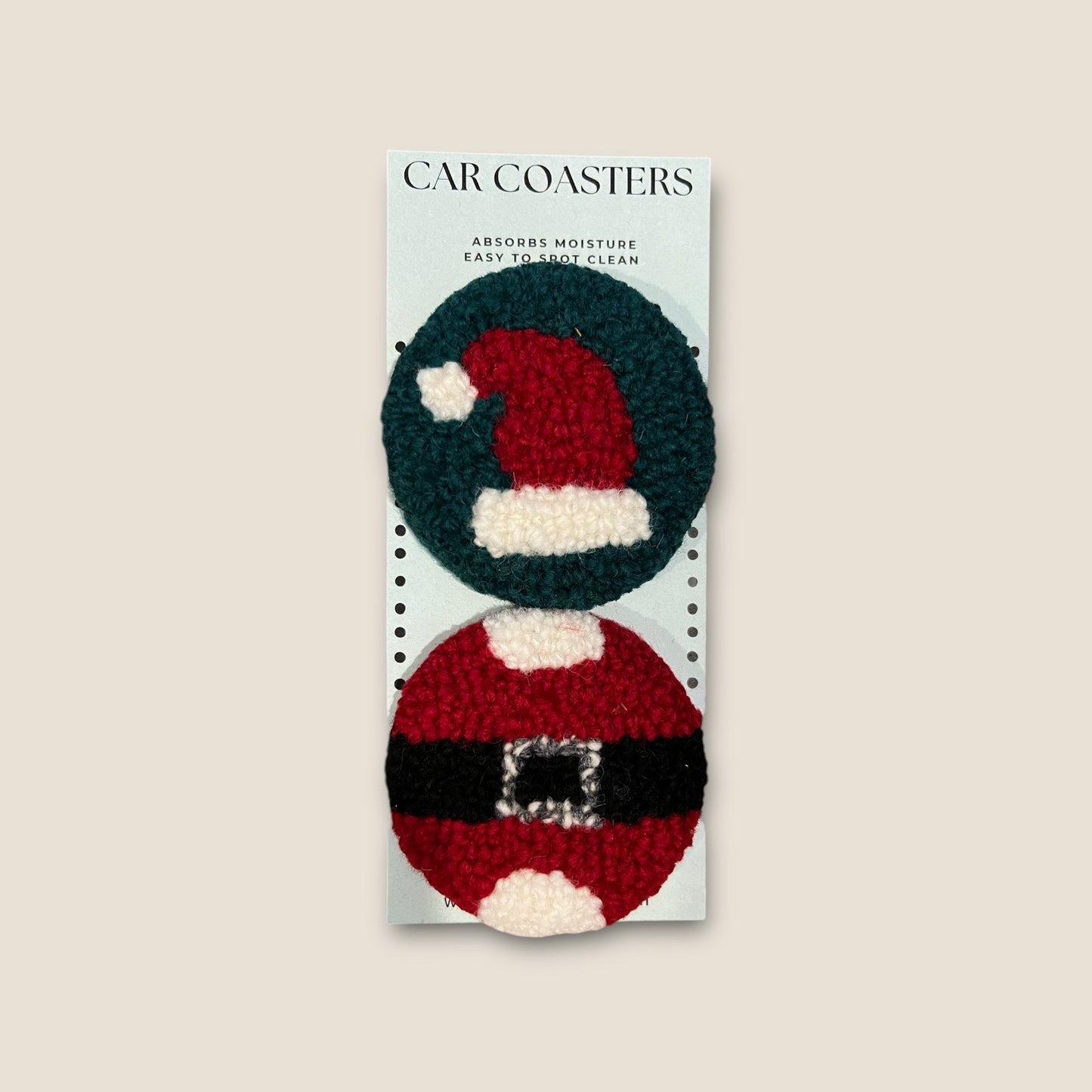 Holiday Car Coasters