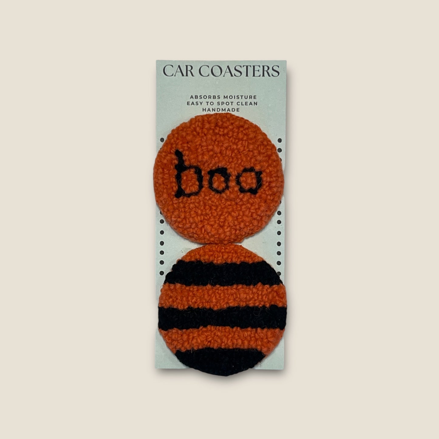 Boo Car Coasters