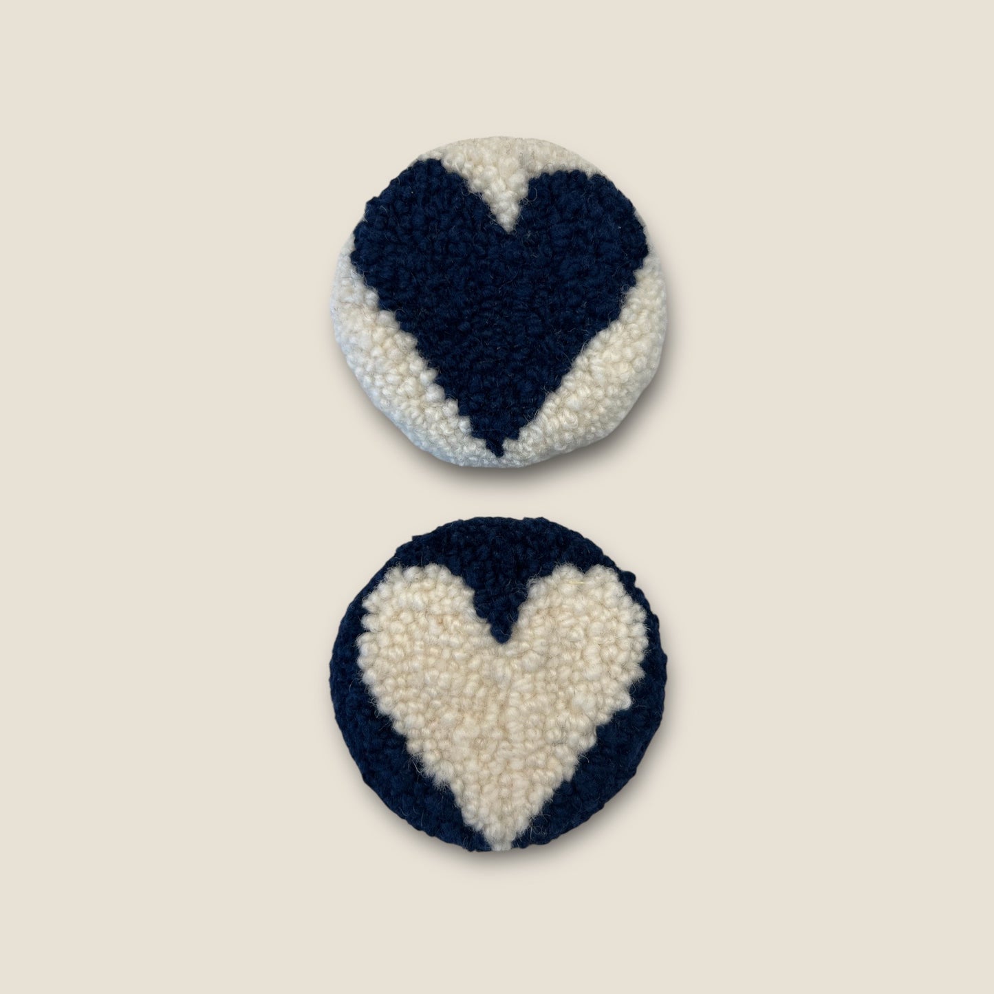 Heart Car Coasters Collection