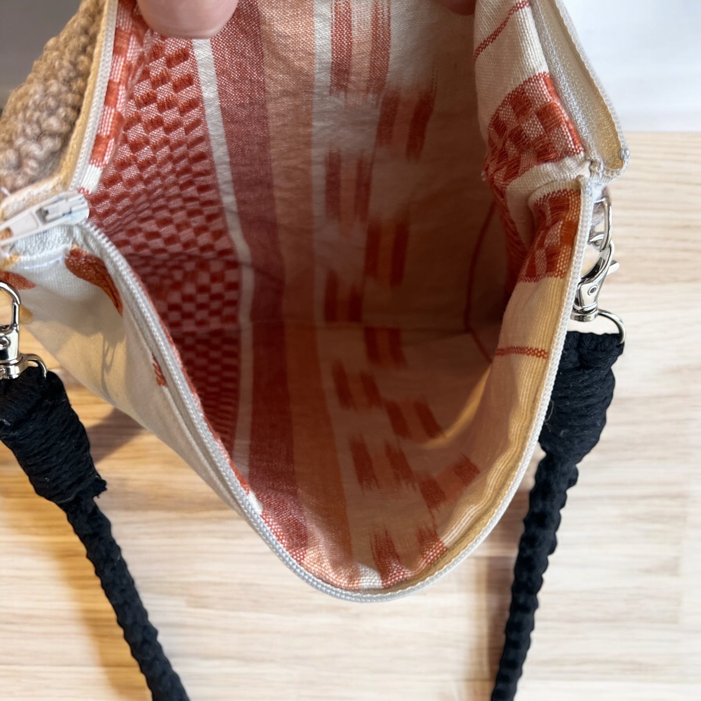 Sunset Zipper Purse