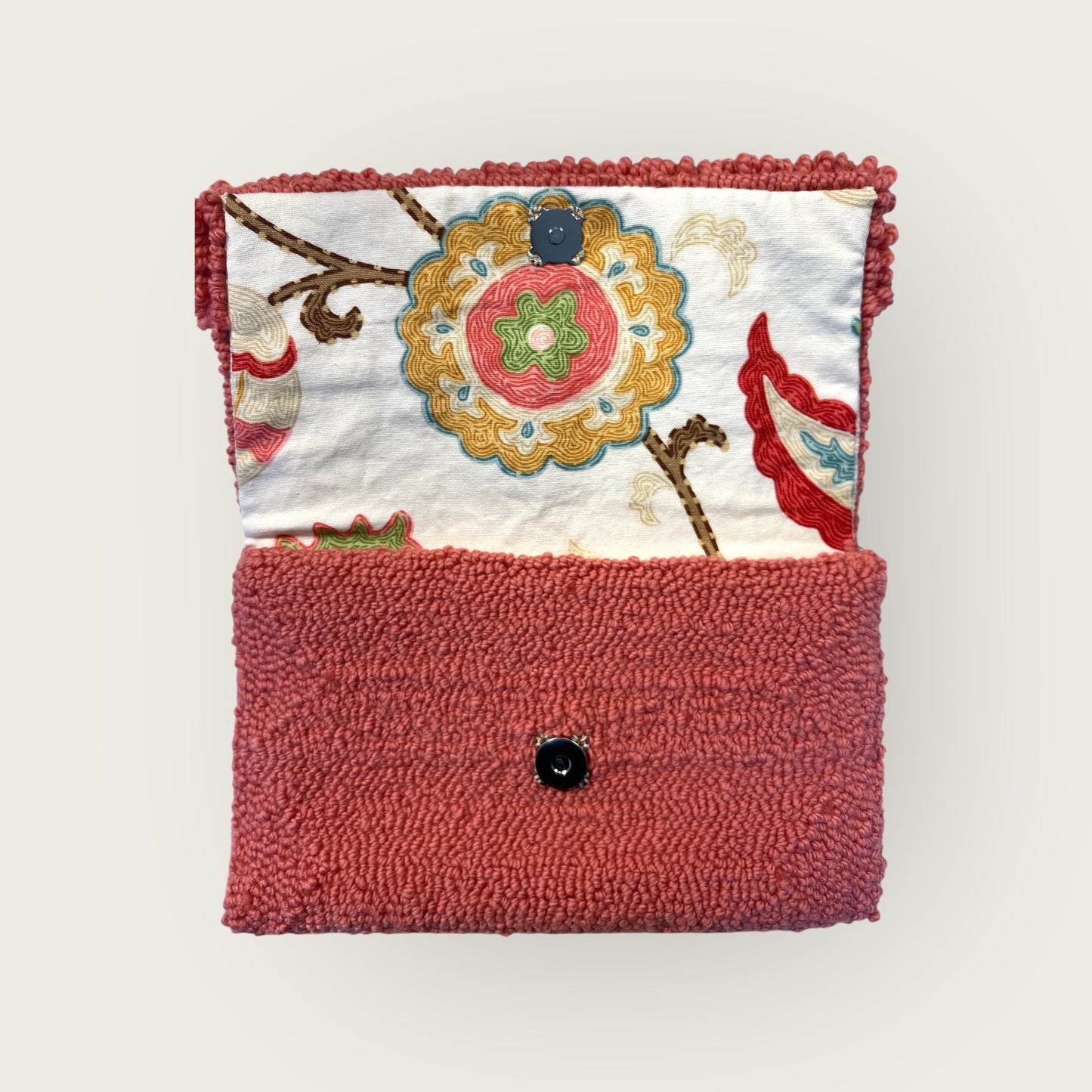 Pink Clutch with Frill