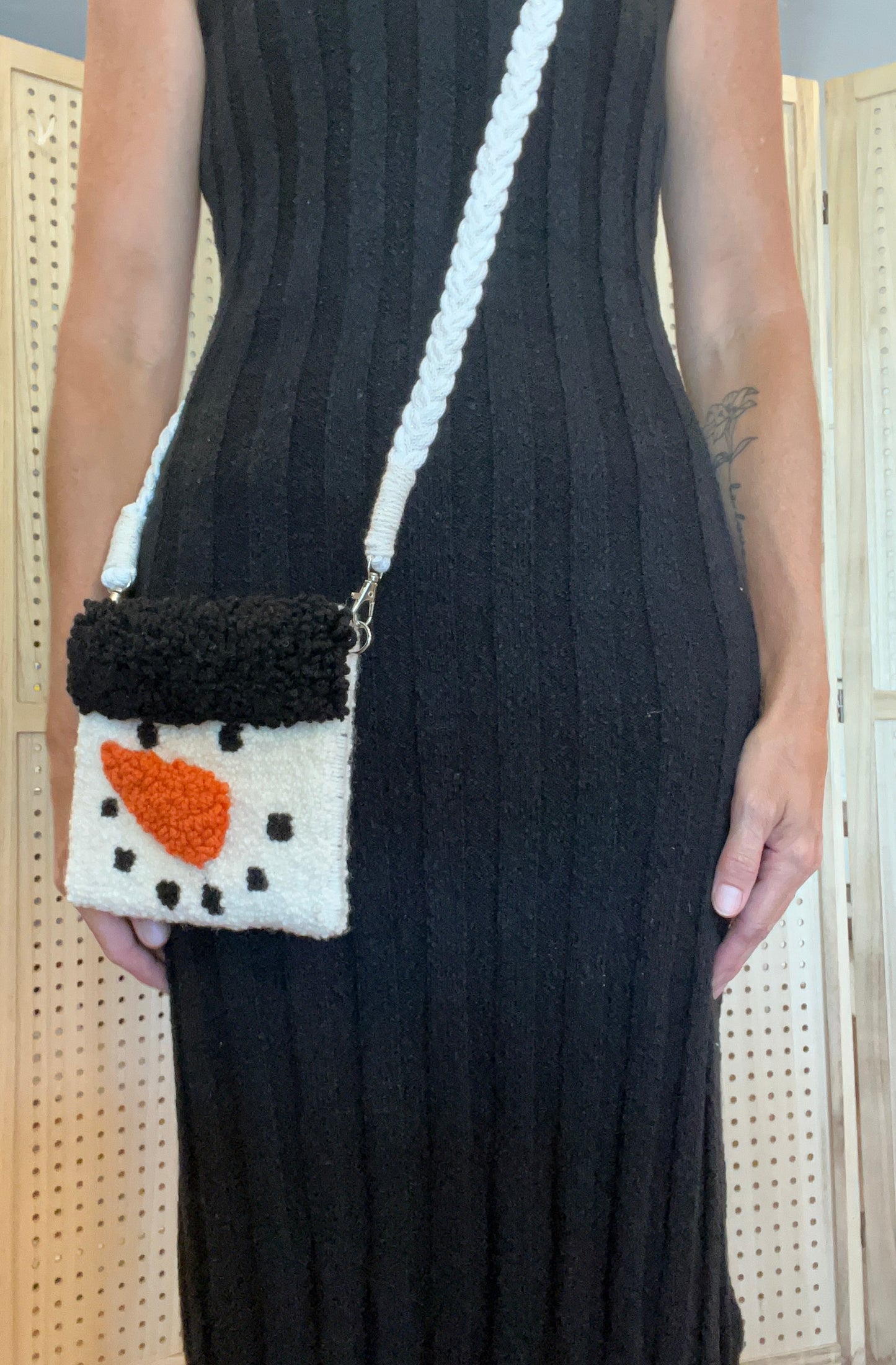 Snowman Mini Purse