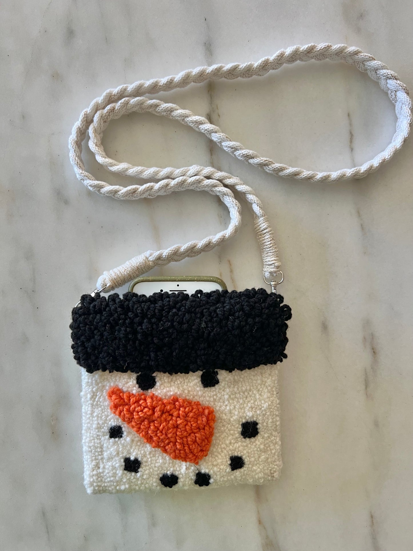 Snowman Mini Purse