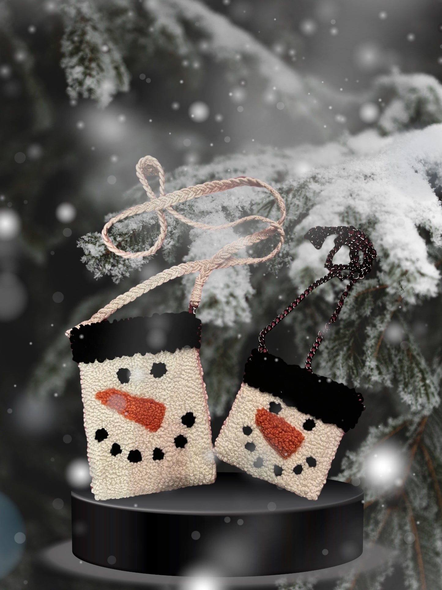 Snowman Mini Purse