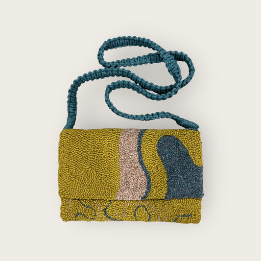 Green and Turquoise Clutch
