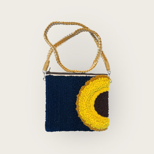 Sunflower Zipper Purse