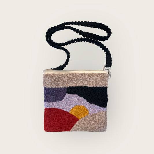 Sunset Zipper Purse