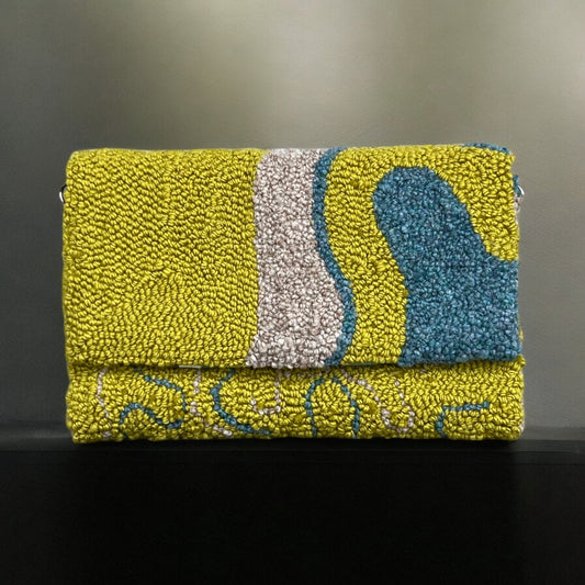 Green and Turquoise Clutch