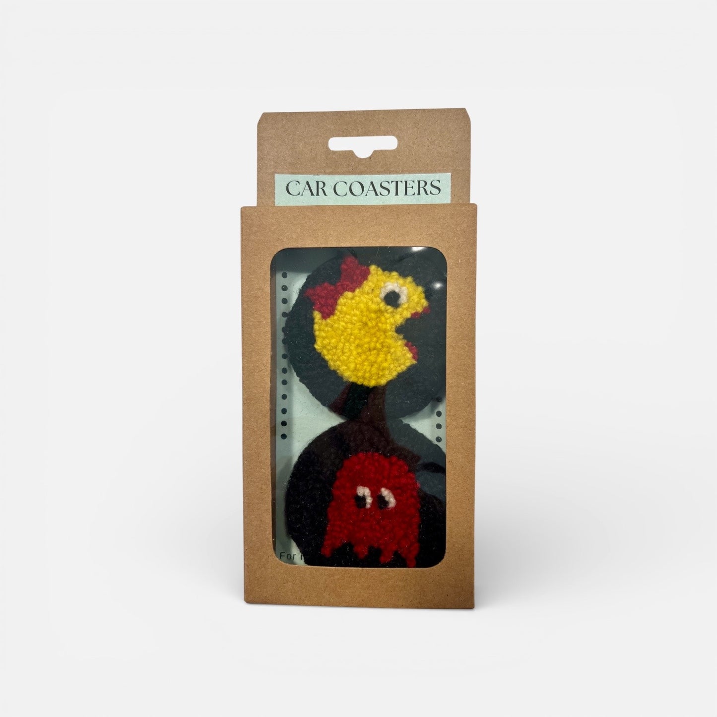 Pac-Man & Ms Pac-Man Car Coasters