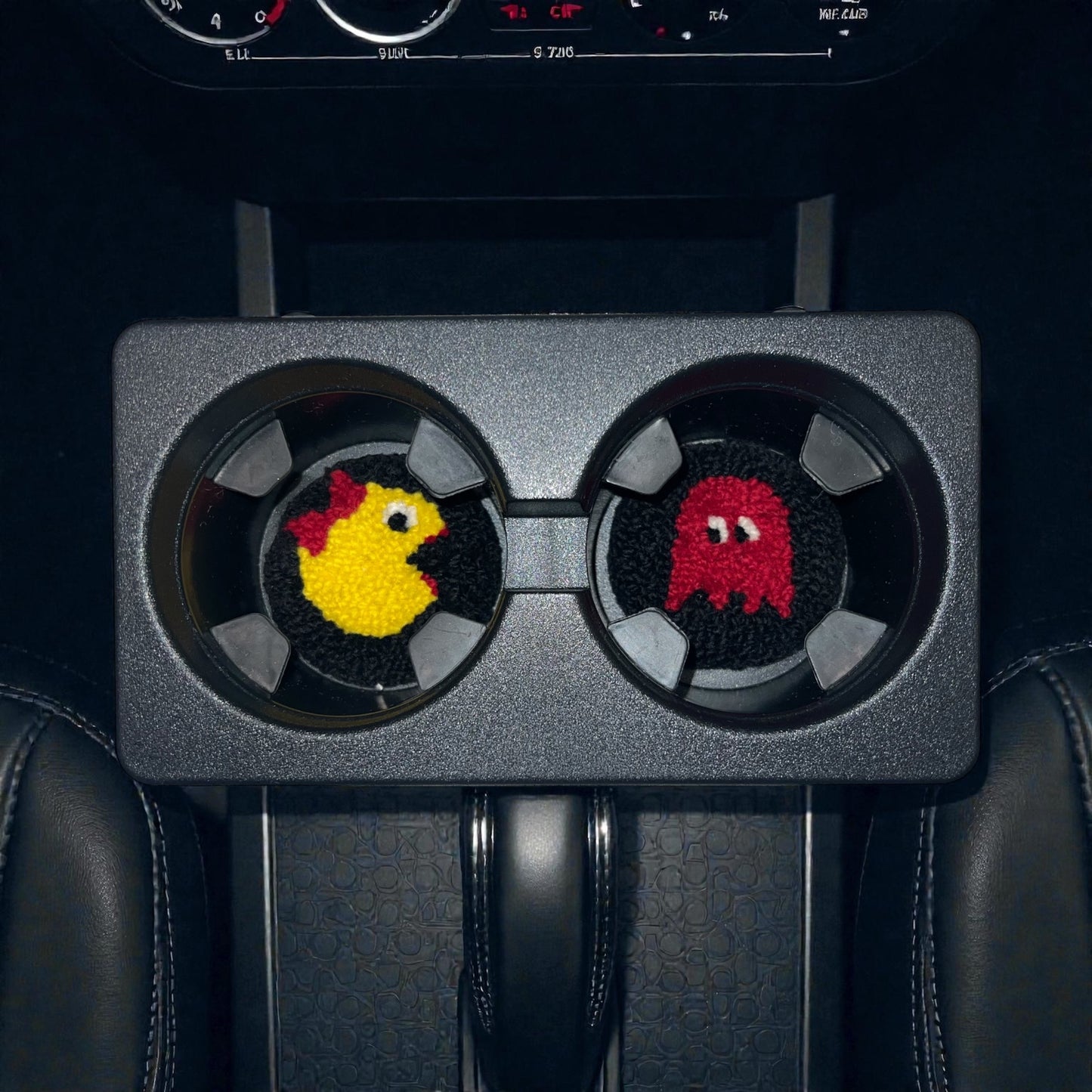 Pac-Man & Ms Pac-Man Car Coasters